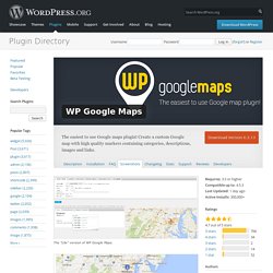 WP Google Maps