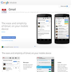 Gmail pour mobile