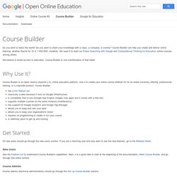 Open Online Education