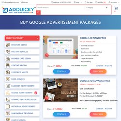 Google Ads Package in India