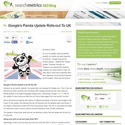Google’s Panda Update Rolls-out To UK