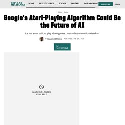 Google's Game-Playing Algorithm Could Be the Future of AI