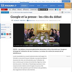Google et la presse : les clés du débat