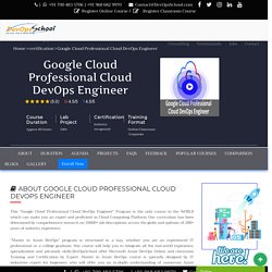 Google Cloud Professional Cloud DevOps Engineer