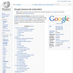 Google (moteur de recherche)