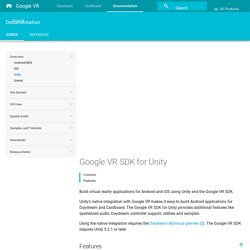 Google VR SDK for Unity  