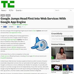 Google Jumps Head First Into Web Services With Google App Engine