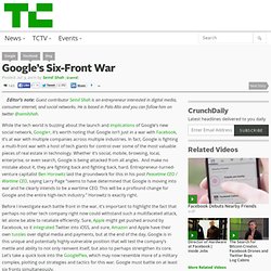 Google’s Six-Front War