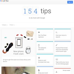 Google Tips – Google
