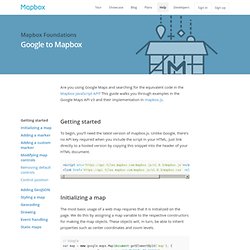 Google to Mapbox