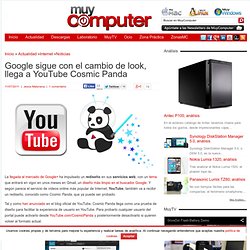 Cosmic Panda, nuevo look de YouTube