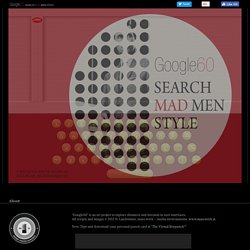 Google60 – Search Mad Men Style