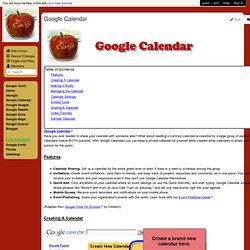 googletools - Google Calendar