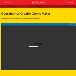 Goosebumps Graphix Comic Maker