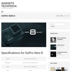 GoPro Hero 8 Specification, Features and Price in Nepal