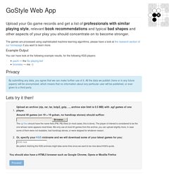 GoStyle Web App