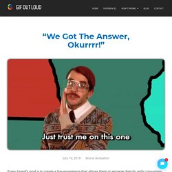 "We Got The Answer, Okurrrr!" - GIF Out Loud