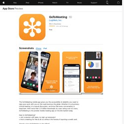 ‎GoToMeeting on the App Store