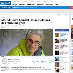 Mort d'Hervé Gourdel : les musulmans de France indignés