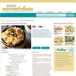 Gourmet Mac and Cheese - Irish Colcannon Mac and Cheese