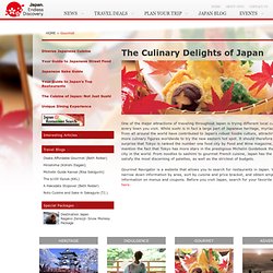 Gourmet - Official Tourism Guide for Japan Travel