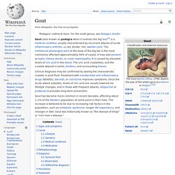 Gout (Wikipedia)