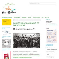 Gouvernance collegiale et participative – Mairie de Saillans – Drôme