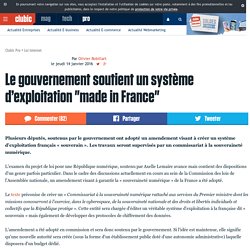 Le gouvernement soutient un système d’exploitation "made in France"