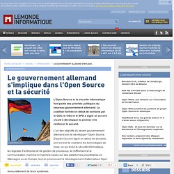 Le gouvernement allemand s'implique dans l'Open Source et la sécurité