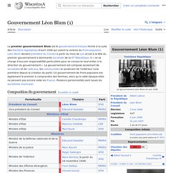 Gouvernement Léon Blum (1)