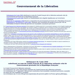 Gouvernement de la Libération, France, MJP, université de Perpignan