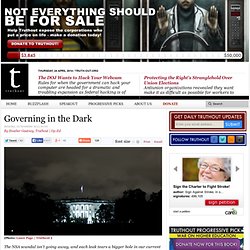 Governing in the Dark