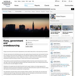 Kony, government and crowdsourcing