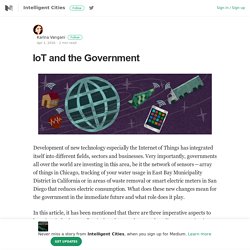 IoT and the Government – Intelligent Cities – Medium