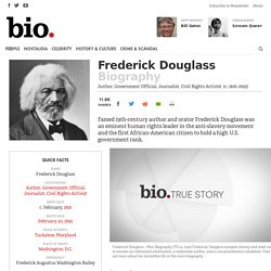Frederick Douglass - Biography - Civil Rights Activist