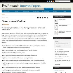 Pew Research Center's Internet & American Li