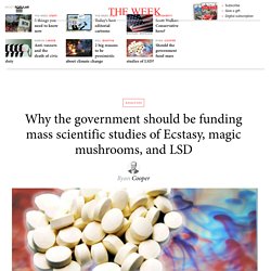 Why the government should be funding mass scientific studies of Ecstasy, magic mushrooms, and LSD