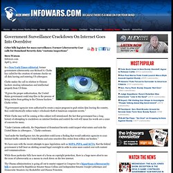 » Government Surveillance Crackdown On Internet Goes Into Overdrive Alex Jones