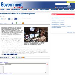 Video Drives Traffic Management Systems,