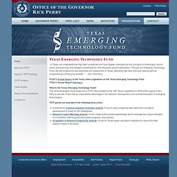 Texas Emerging Technology Fund