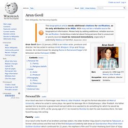 Arun Govil