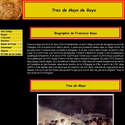 Goya et Tres de Mayo
