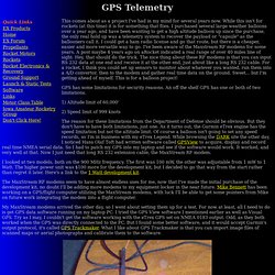 GPS Telemetry