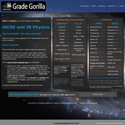 GRADE GORILLA - IB and IGCSE Physics revision
