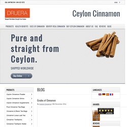 Grades of Cinnamon