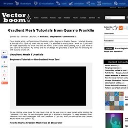 Master of Gradient Mesh: Quarrie Franklin - Articles