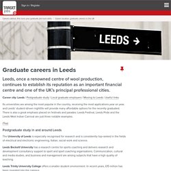 Graduate careers in Leeds