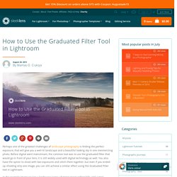 How to use the Graduated Filter tool in Lightroom