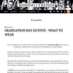 Graduation Outfits - What to wear for the big day