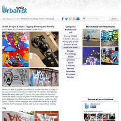 Graffiti Designs + Styles: Tagging, Bombing, Painting